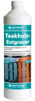 Teakholz-Entgrauer
