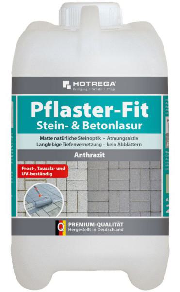 Neu Hotrega Pflaster-Fit – Stein- & Betonlasur 2 Liter- Grau